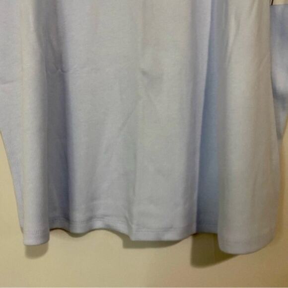 A New Day Women’s Basic Ribbed Tank Top Airy Blue NWT - Picture 3 of 7